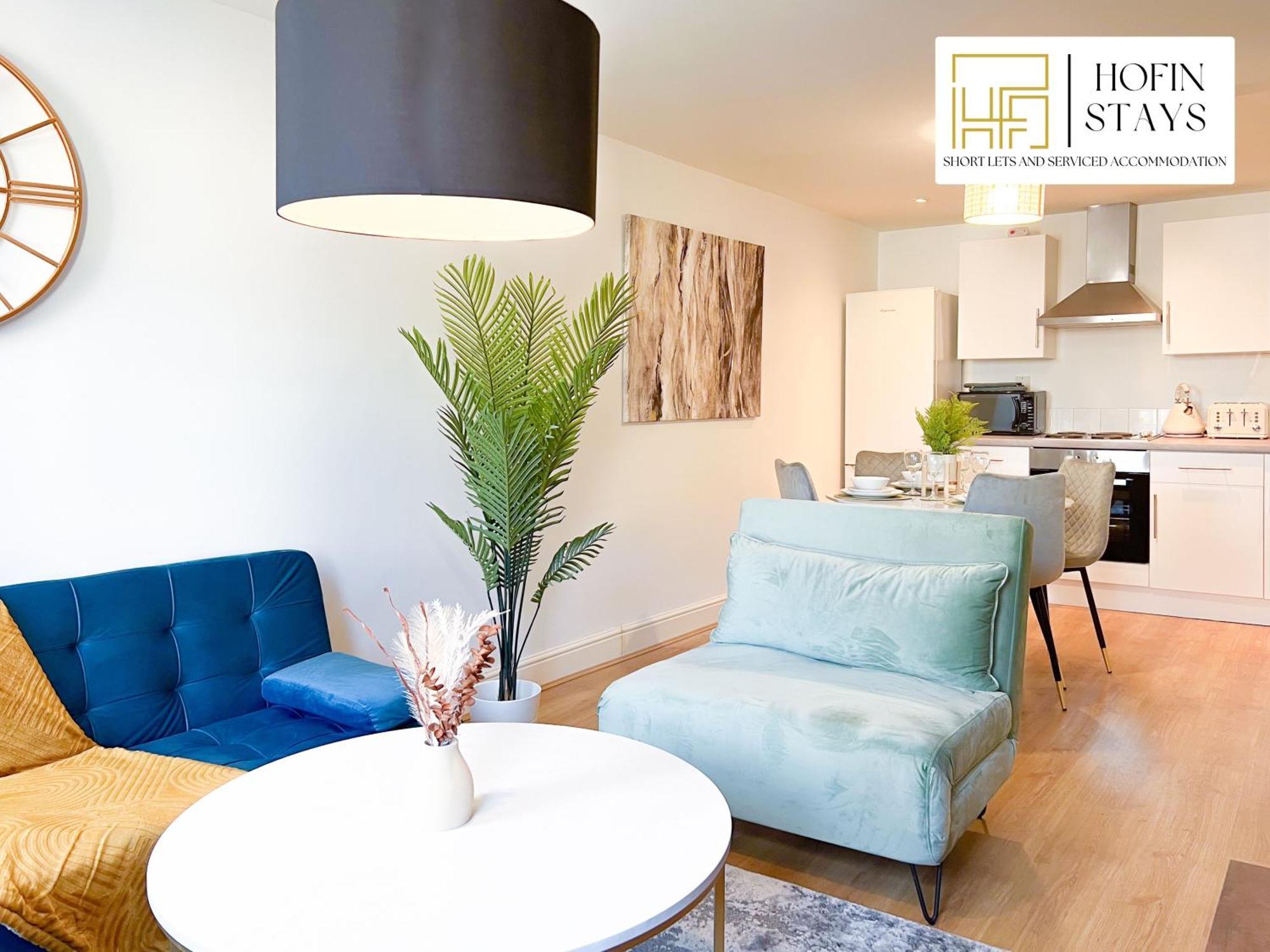 Last-Minute Reserve L Premium Deal On 2 Double Bed Apartment For 6 Guests L Best Deals L Hofin Stays Short Lets & Serviced Accommodation Londra Exterior foto